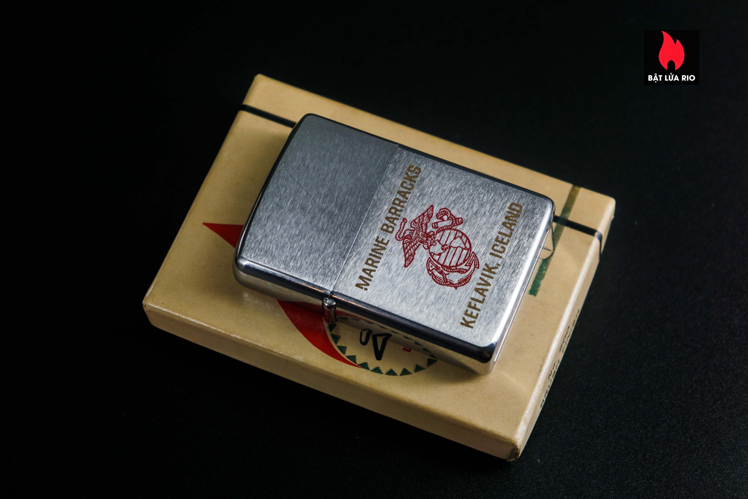 Zippo Xưa 1973 - Marine Barracks Keflavik 4