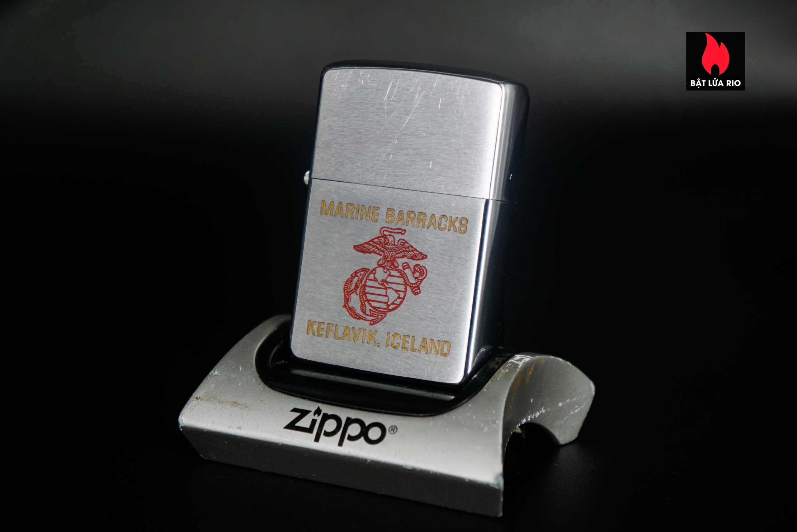 Zippo Xưa 1973 - Marine Barracks Keflavik 8