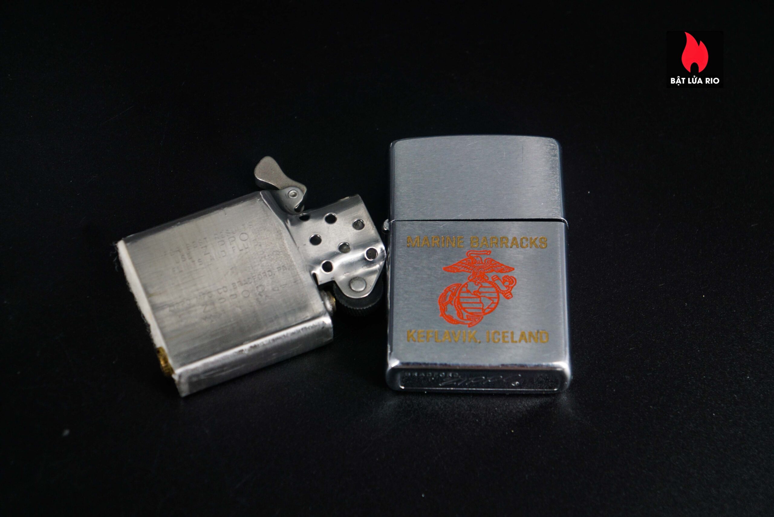 Zippo Xưa 1973 - Marine Barracks Keflavik 9