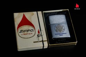 Zippo Xưa 1975 – American Embassy Paris 1