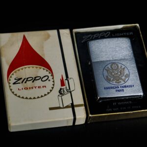 Zippo Xưa 1975 – American Embassy Paris 1