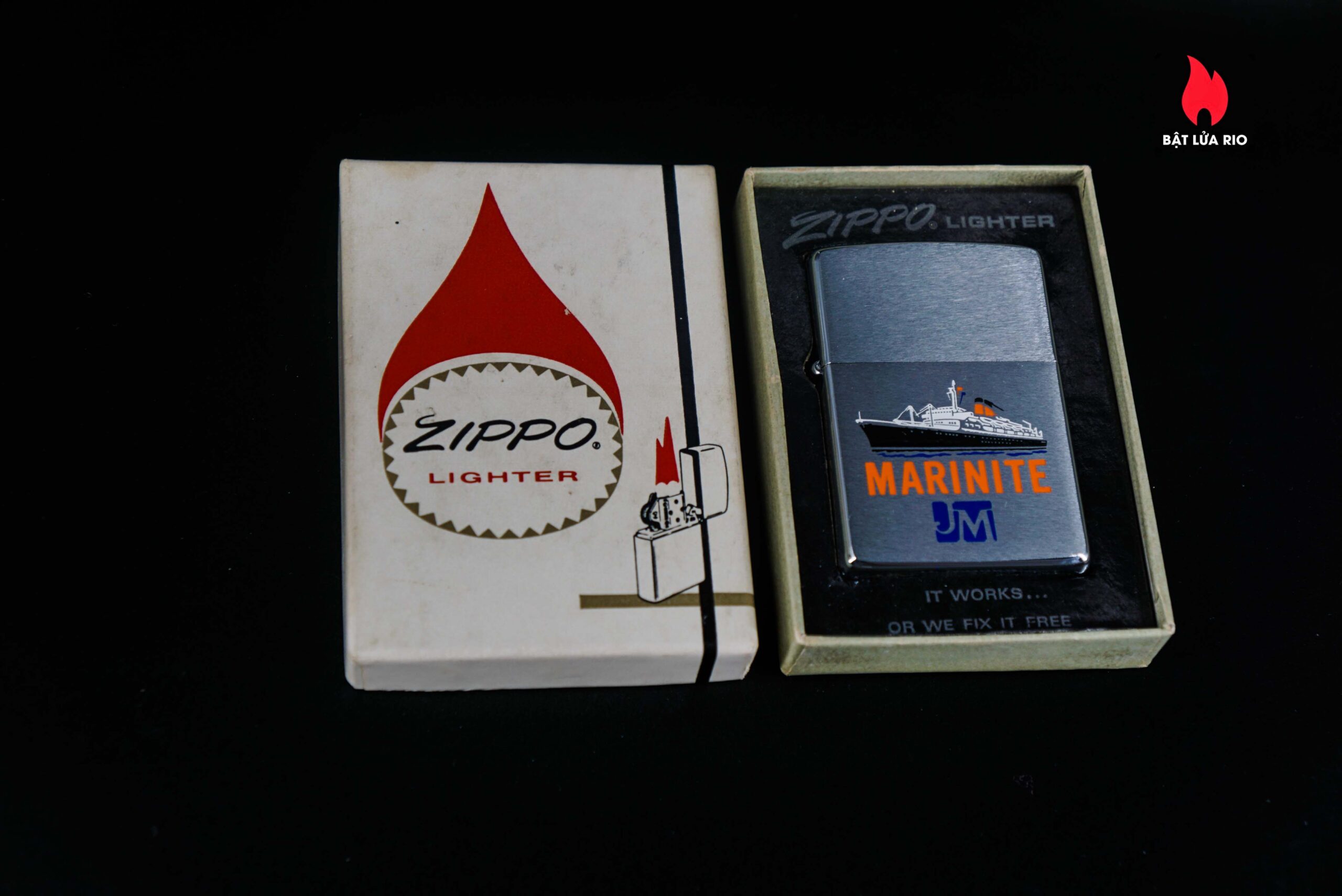 Zippo Xưa 1975 – Johns-Manville Marinite 1