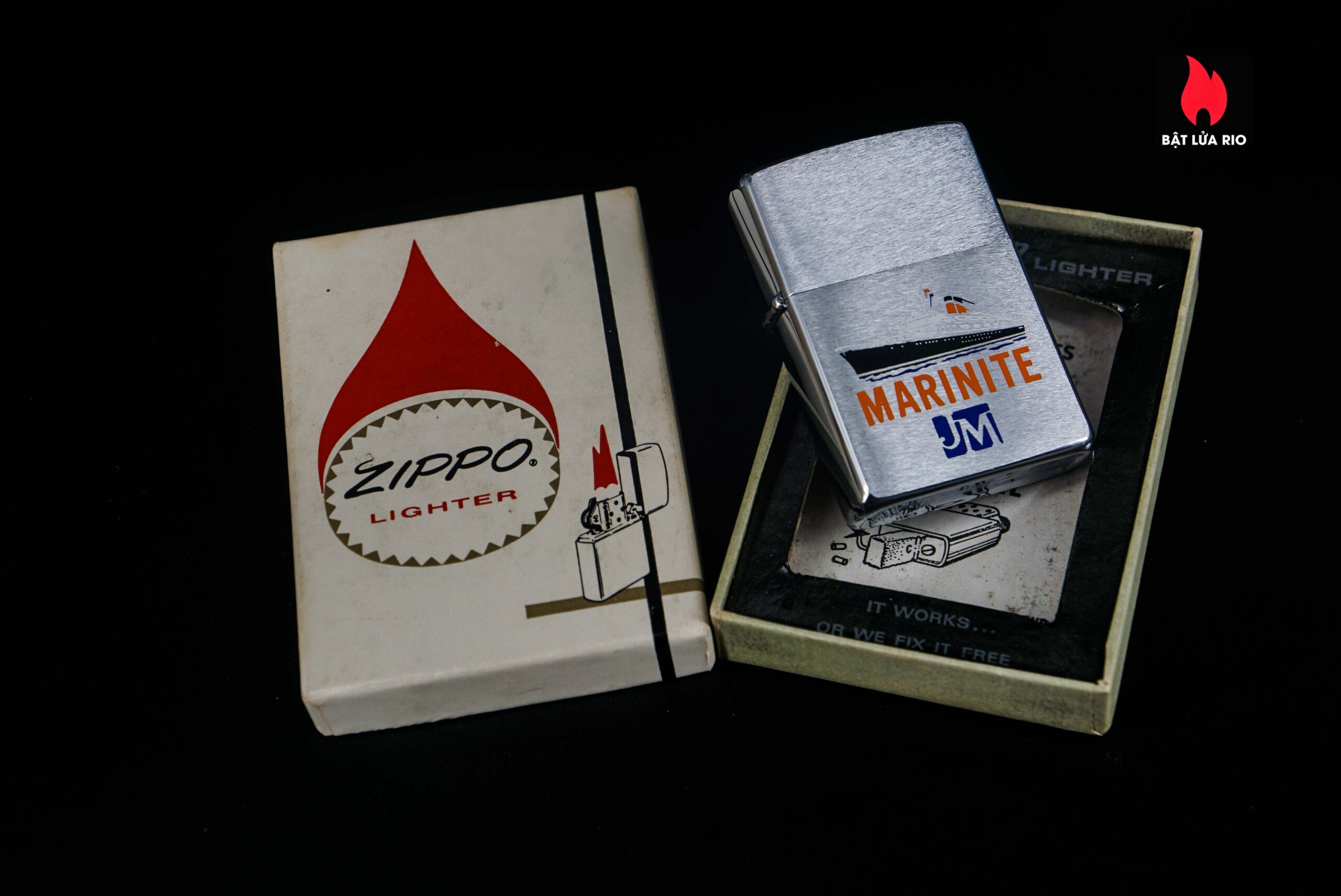 Zippo Xưa 1975 – Johns-Manville Marinite 2