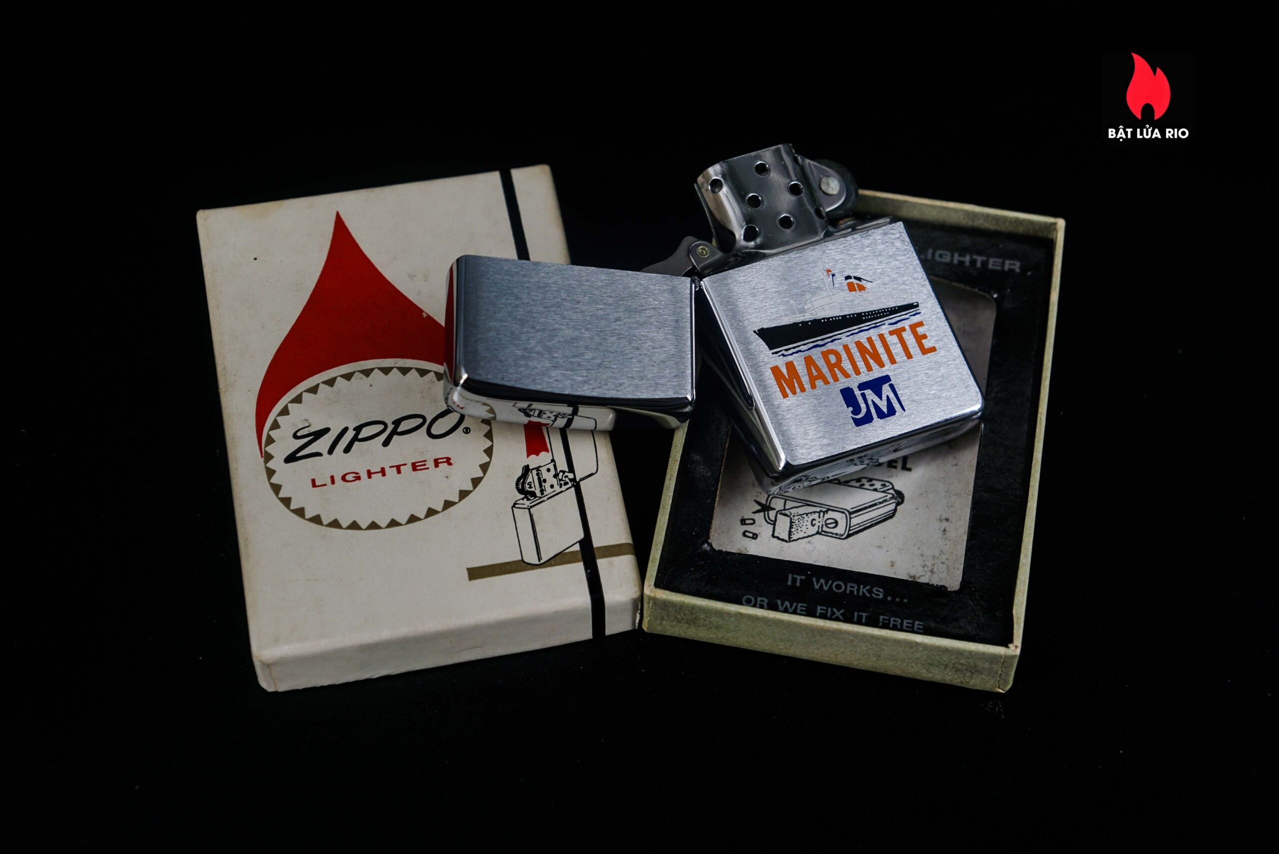 Zippo Xưa 1975 – Johns-Manville Marinite 3