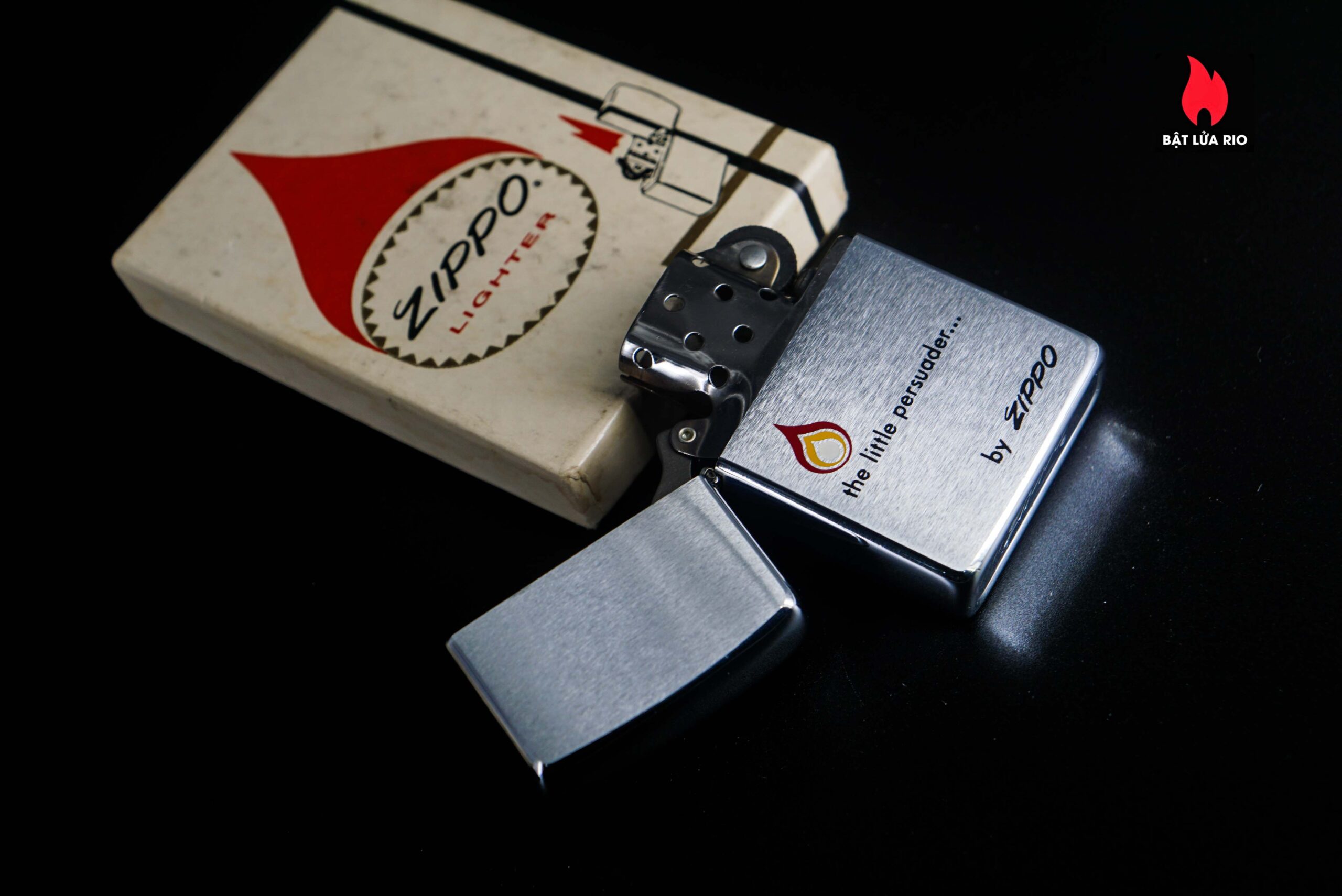 Zippo Xưa 1975 – Salesman Zippo – Little Persuader 5