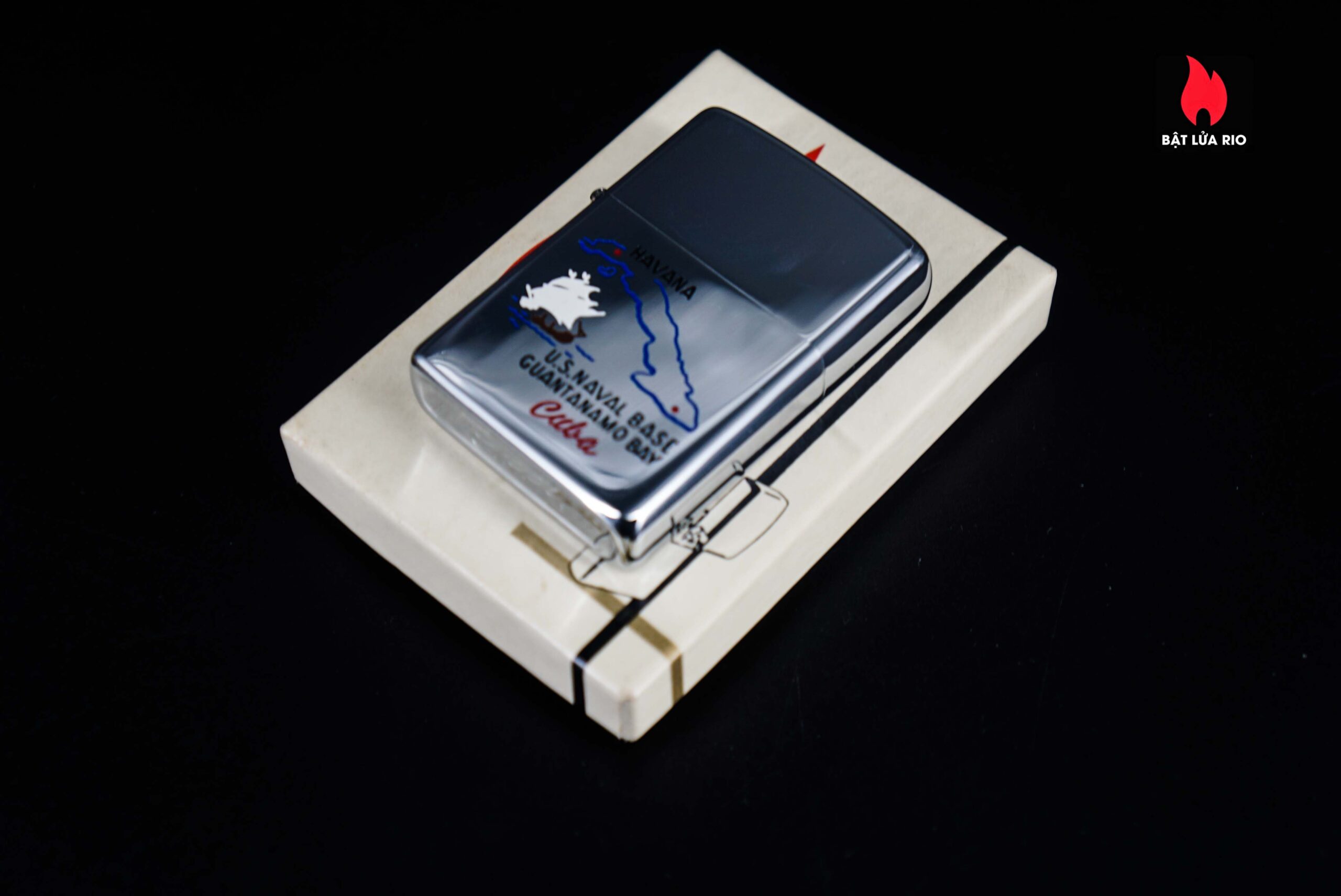Zippo Xưa 1975 – US Naval Base Guantanamo Bay CUBA 12