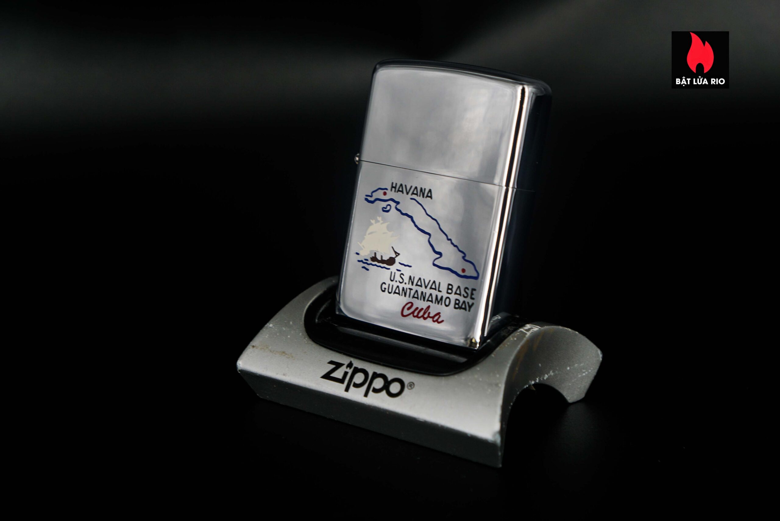 Zippo Xưa 1975 – US Naval Base Guantanamo Bay CUBA 6