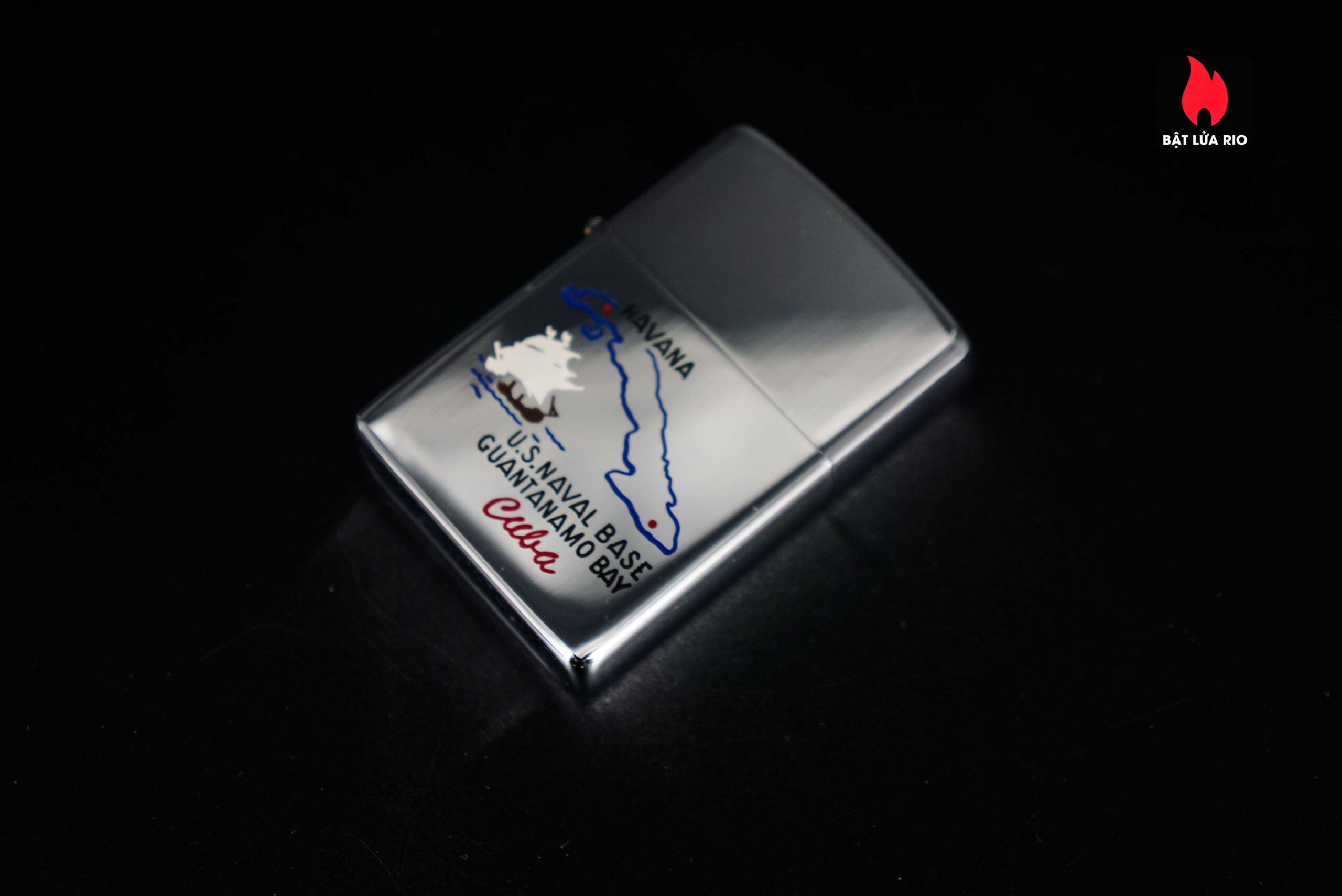 Zippo Xưa 1975 – US Naval Base Guantanamo Bay CUBA 7