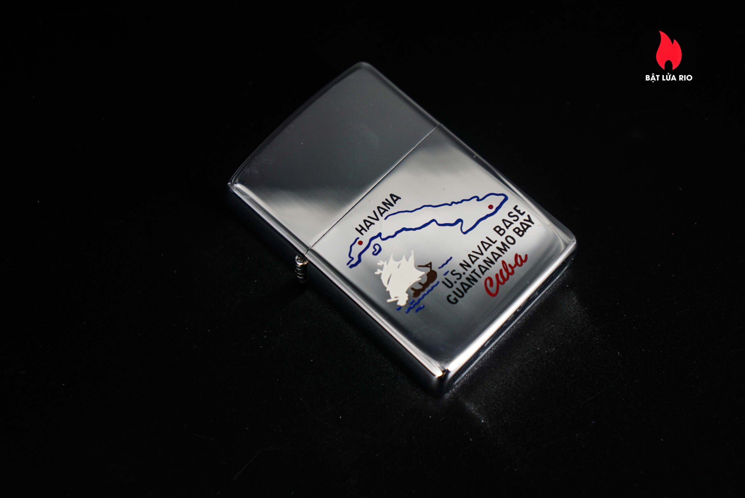 Zippo Xưa 1975 – US Naval Base Guantanamo Bay CUBA 8