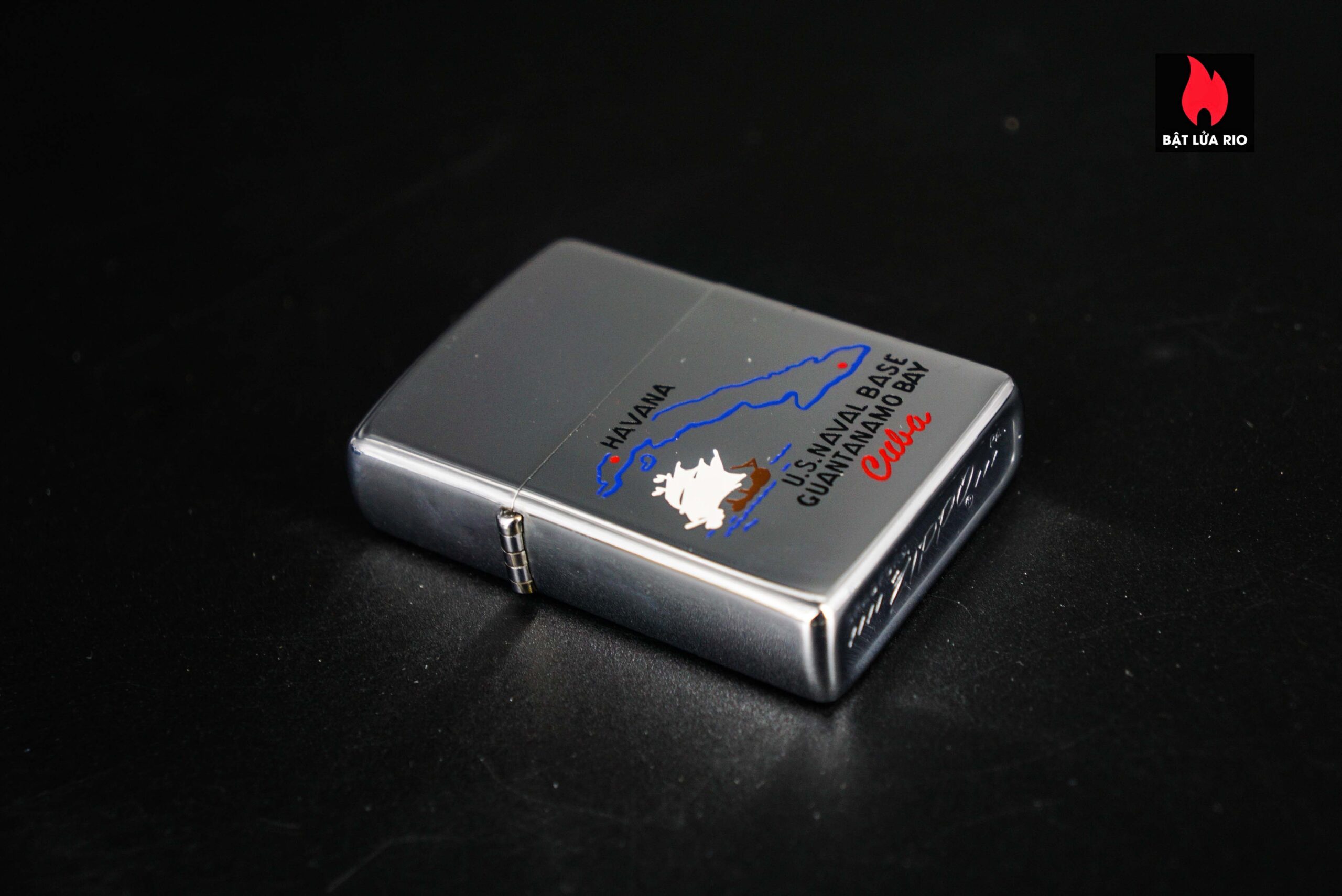 Zippo Xưa 1975 – US Naval Base Guantanamo Bay CUBA 9