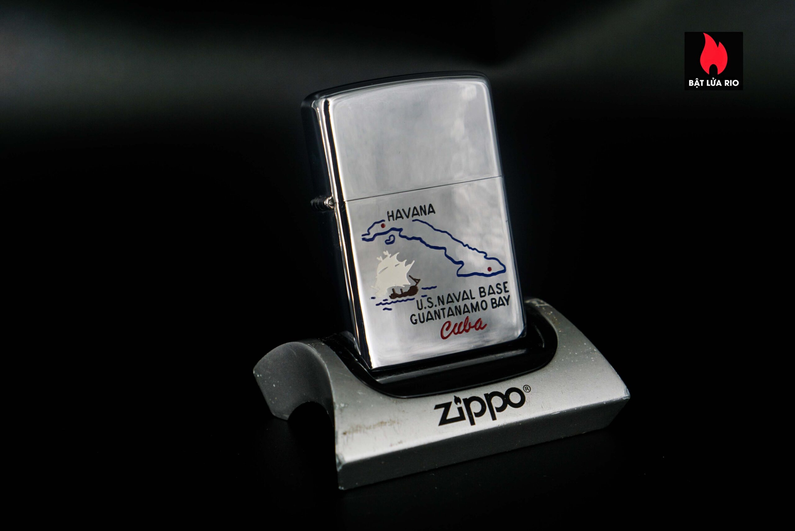 Zippo Xưa 1975 – US Naval Base Guantanamo Bay CUBA