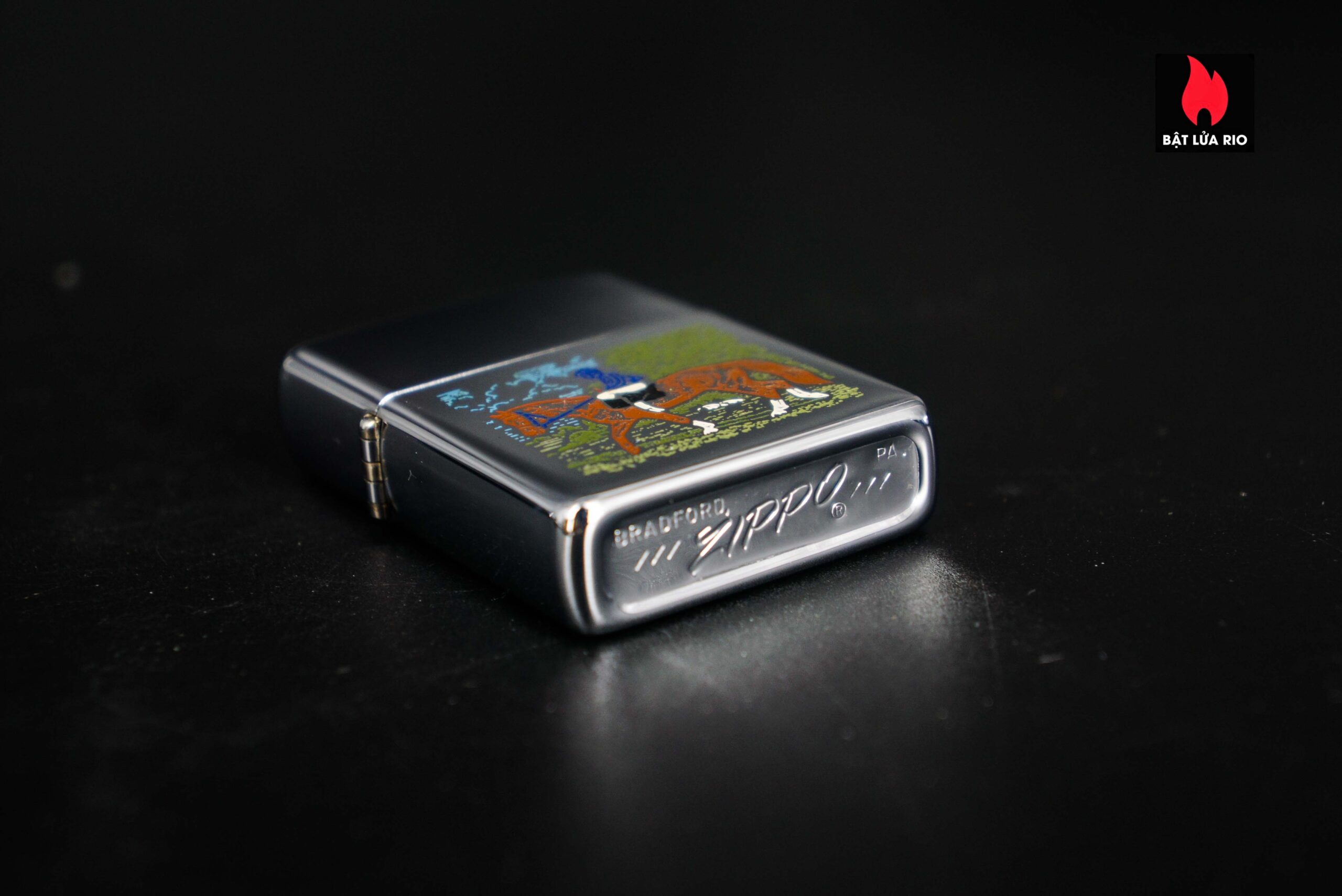 Zippo Xưa 1976 – Triple Crown 12