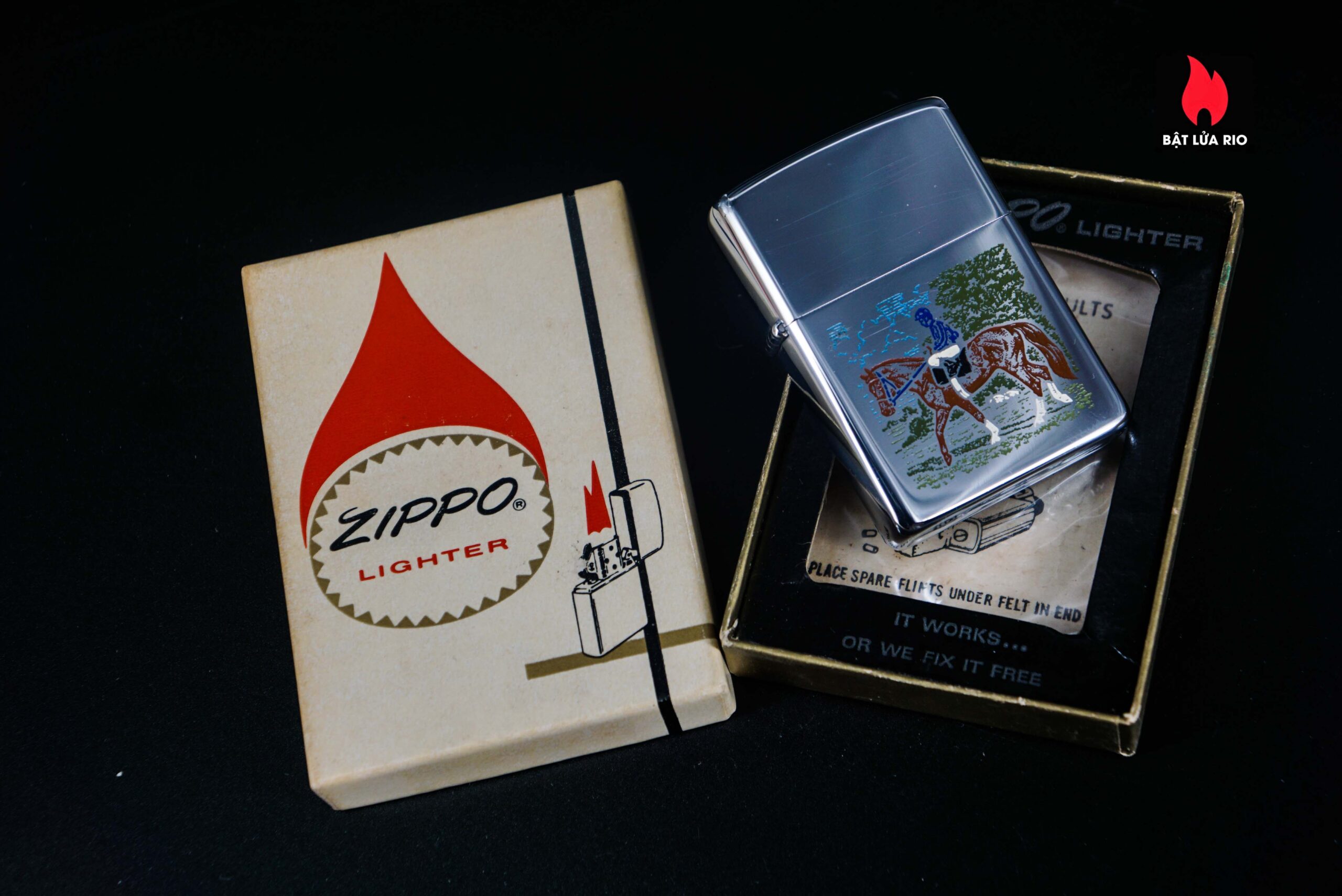 Zippo Xưa 1976 – Triple Crown 2