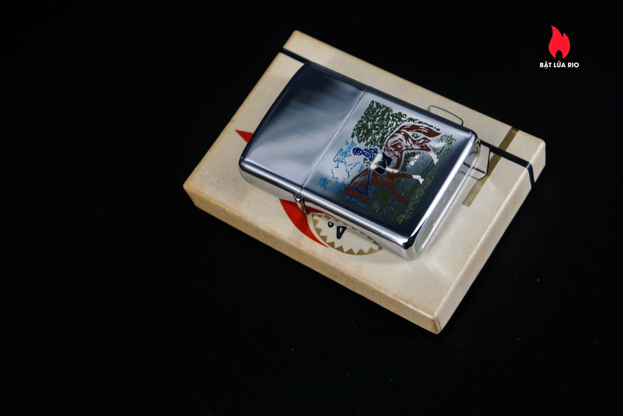 Zippo Xưa 1976 – Triple Crown 5