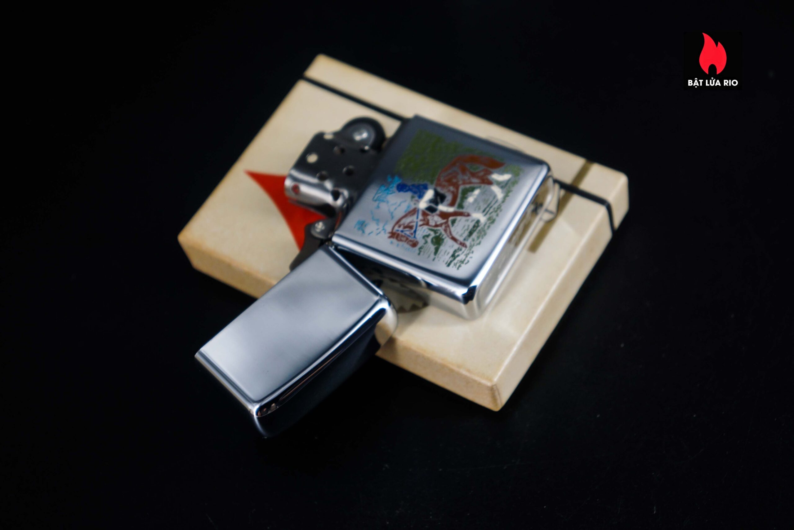 Zippo Xưa 1976 – Triple Crown 6