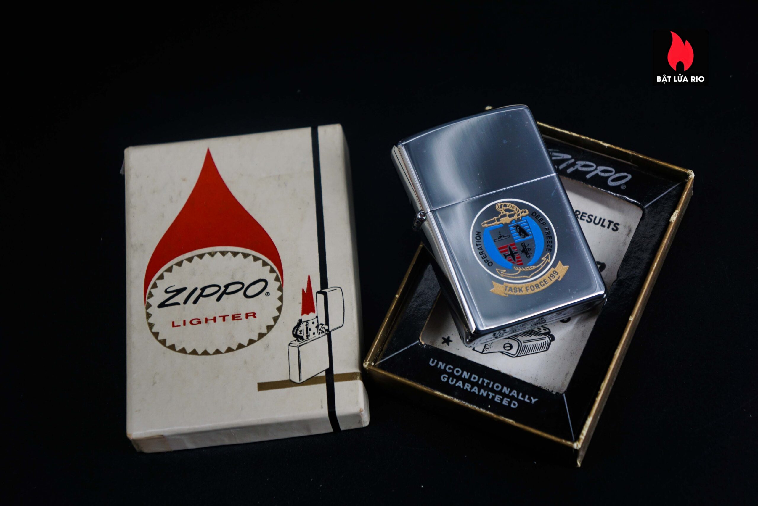 Zippo Xưa 1977 – Task Force 199 - Operation Deep Freeze 1