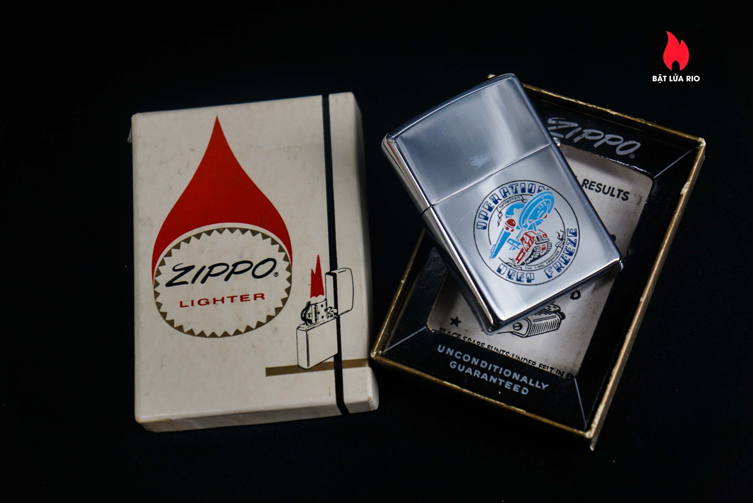 Zippo Xưa 1977 – Task Force 199 - Operation Deep Freeze 3