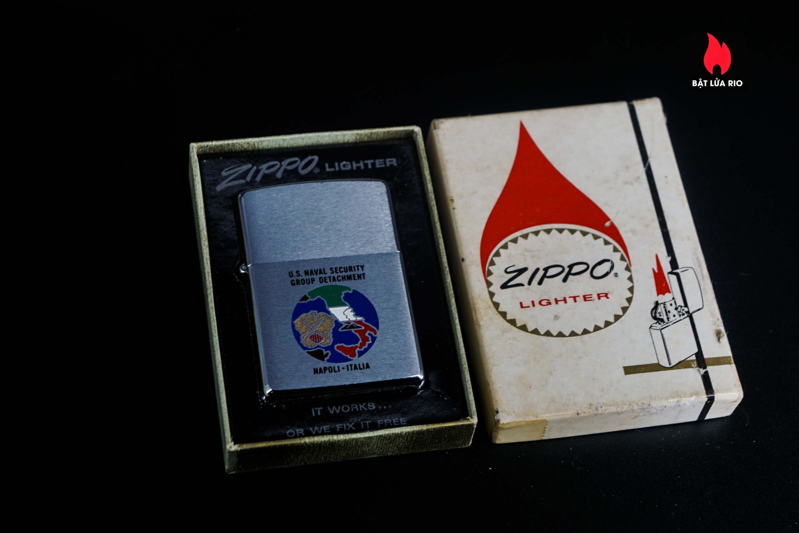 Zippo Xưa 1977 – U.S. Naval Security Group Detachment 1