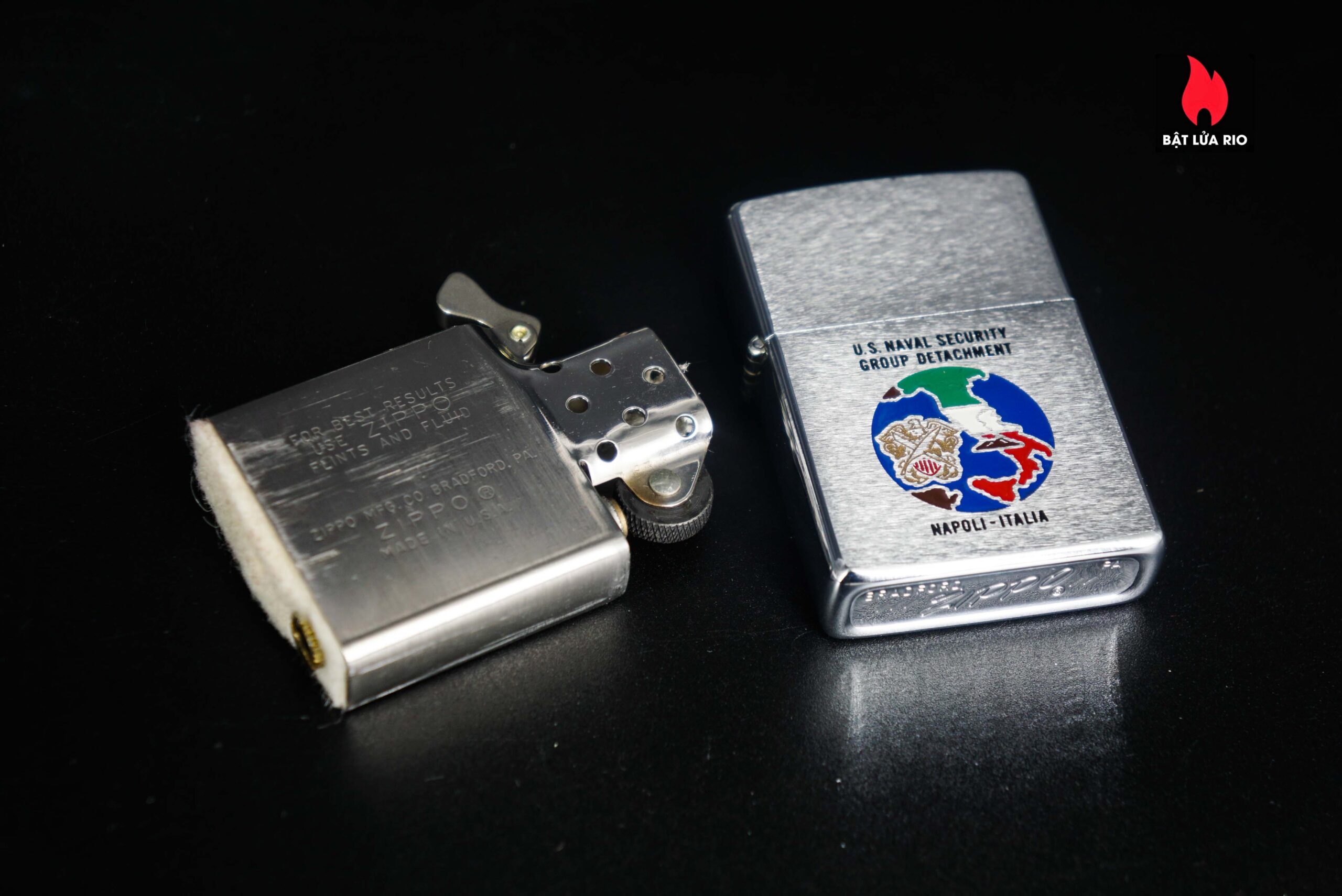 Zippo Xưa 1977 – U.S. Naval Security Group Detachment 10