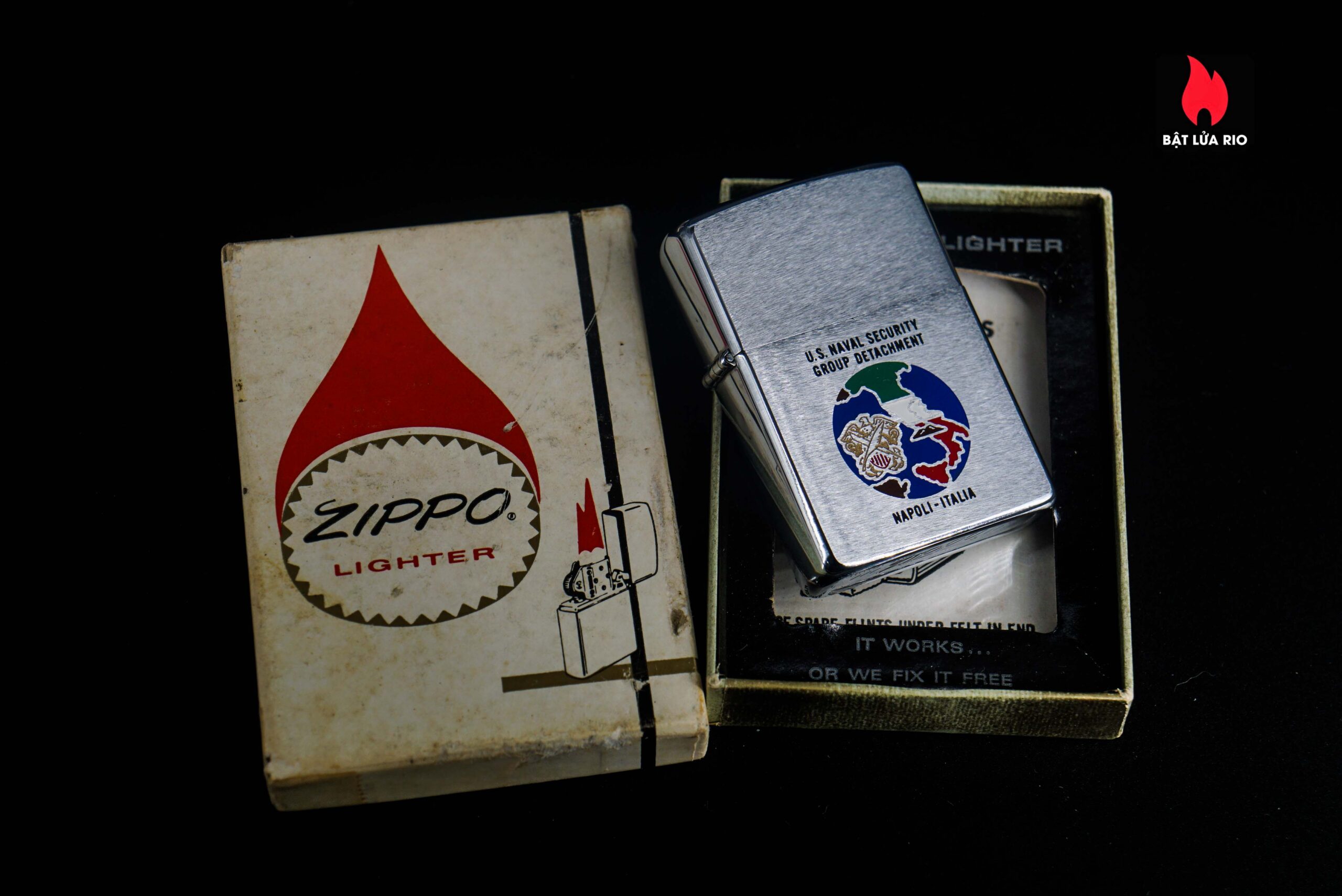 Zippo Xưa 1977 – U.S. Naval Security Group Detachment 2