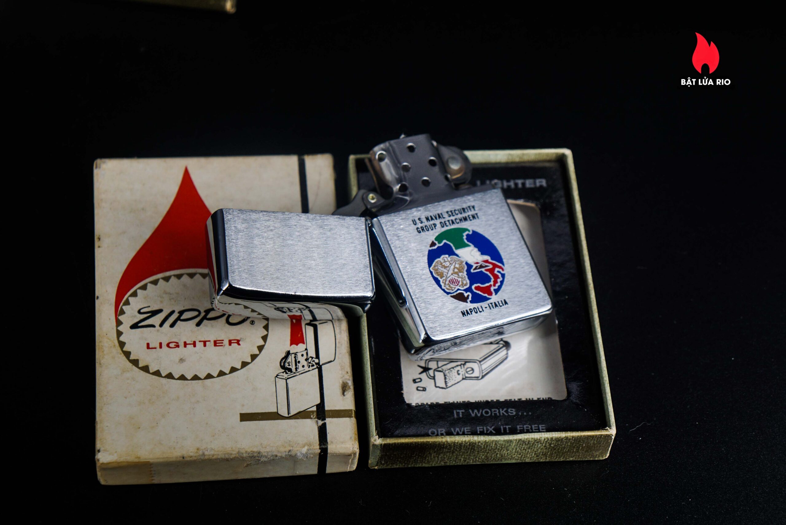 Zippo Xưa 1977 – U.S. Naval Security Group Detachment 3