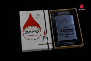 Zippo Xưa 1978 – Salesman Zippo – RANDY COLLIER Your Zippo Light Assurance Agent 1