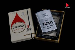 Zippo Xưa 1978 – Salesman Zippo – RANDY COLLIER Your Zippo Light Assurance Agent 2