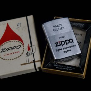Zippo Xưa 1978 – Salesman Zippo – RANDY COLLIER Your Zippo Light Assurance Agent 2