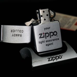 Zippo Xưa 1978 – Salesman Zippo – RANDY COLLIER Your Zippo Light Assurance Agent 8