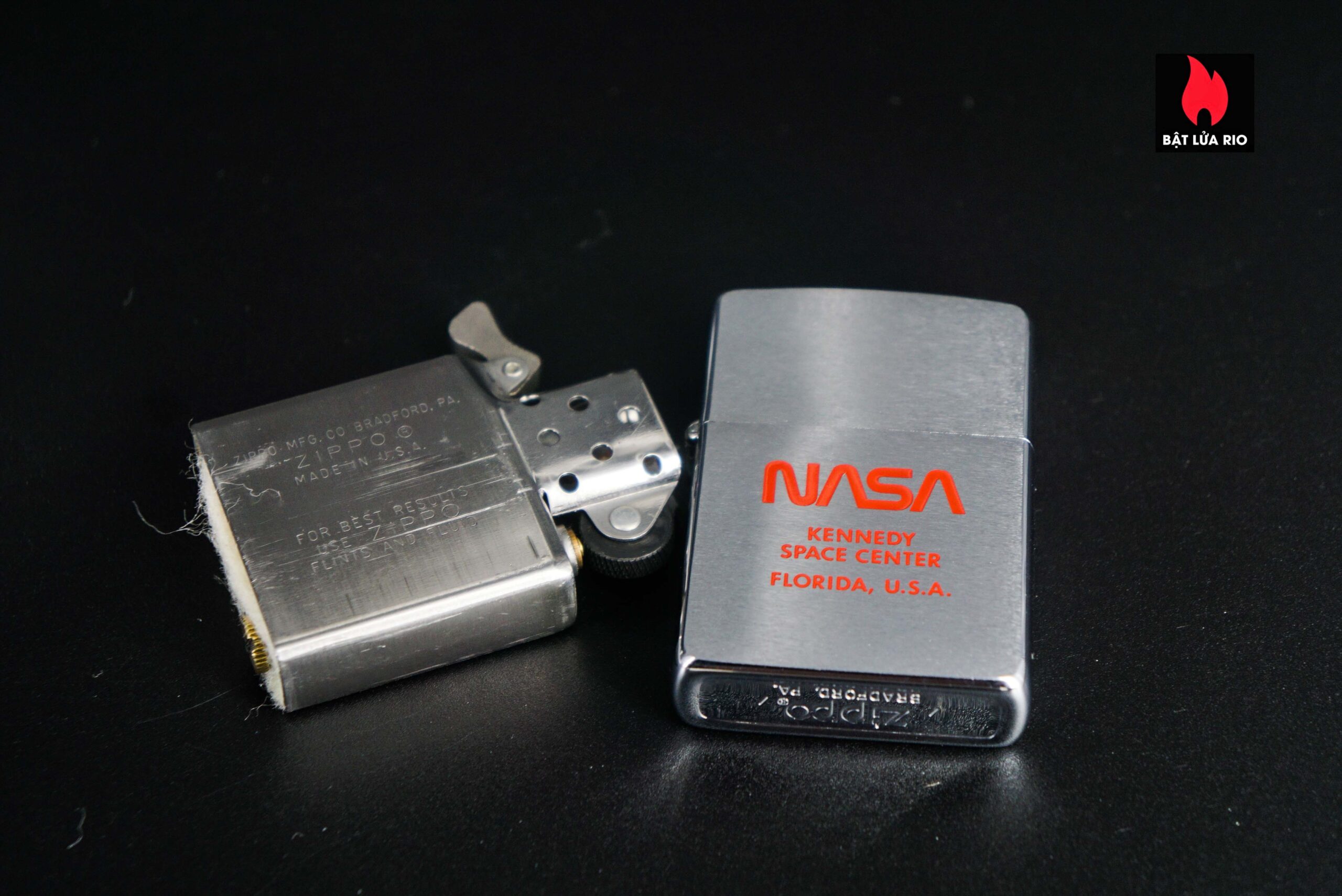 Zippo Xưa 1980 – NASA Kennedy Space Center 11