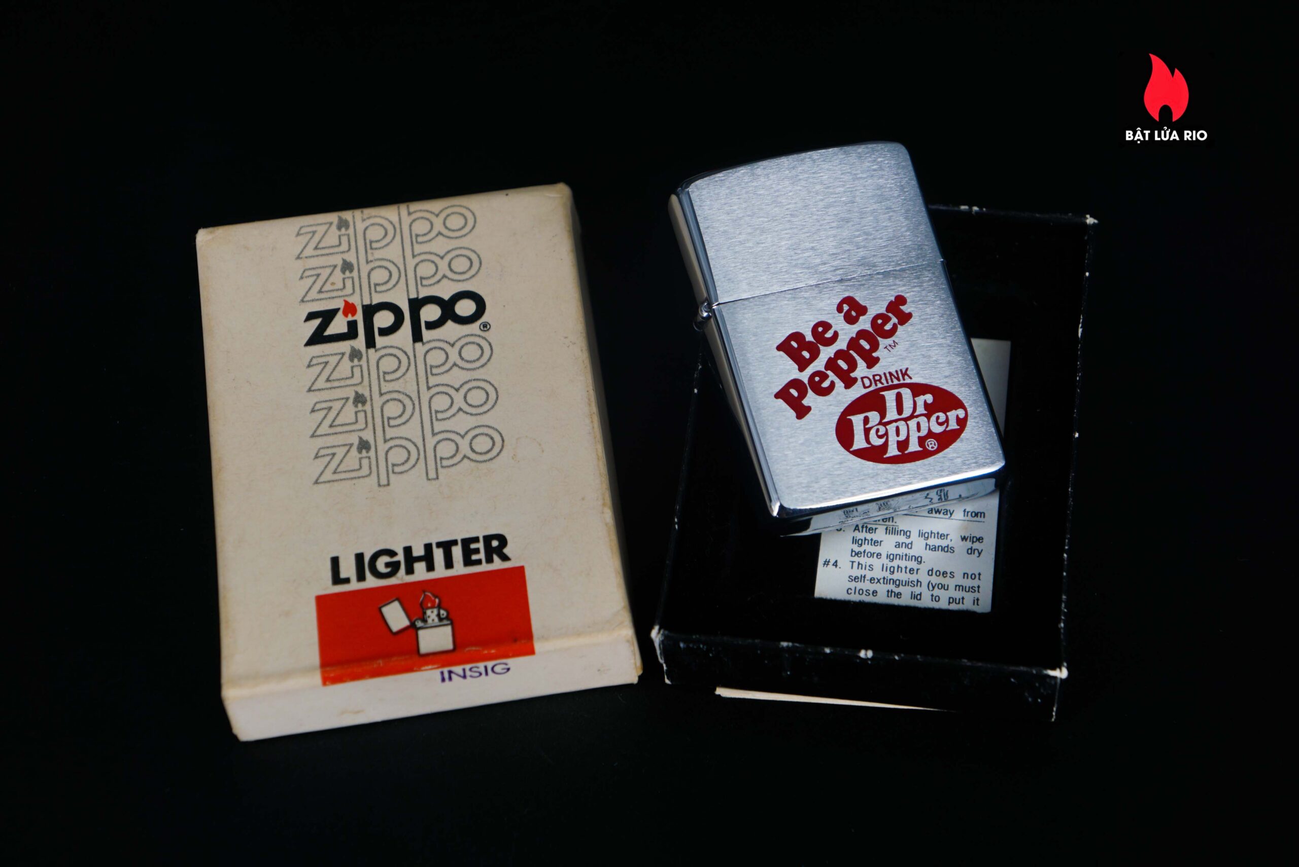 Zippo Xưa 1981 – Dr Pepper 10 Zippo Xưa 1981 – Dr Pepper 1