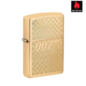 Zippo 46298 - Zippo James Bond 007™ Textured Auto Engrave Brushed Brass
