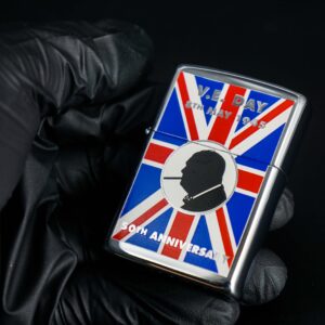 Zippo La Mã 1995 – VE Day 50th Anniversary – Winston Churchill 10