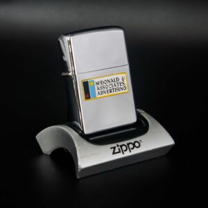Zippo Xưa 1962 – McDonald & Associates Advertising - Town & Country