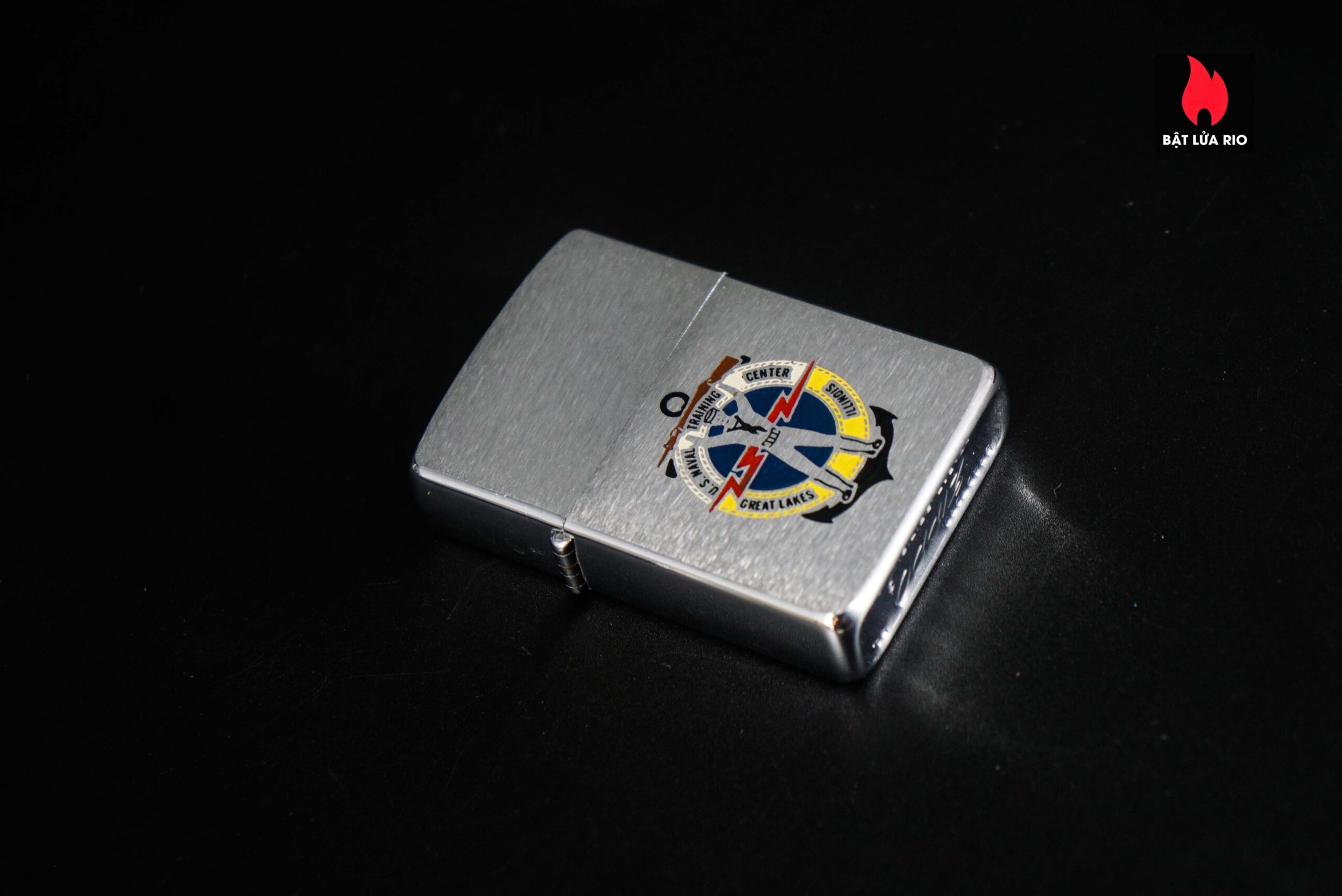 Zippo Xưa 1963 – U.S. Naval Training Center Great Lakes 6