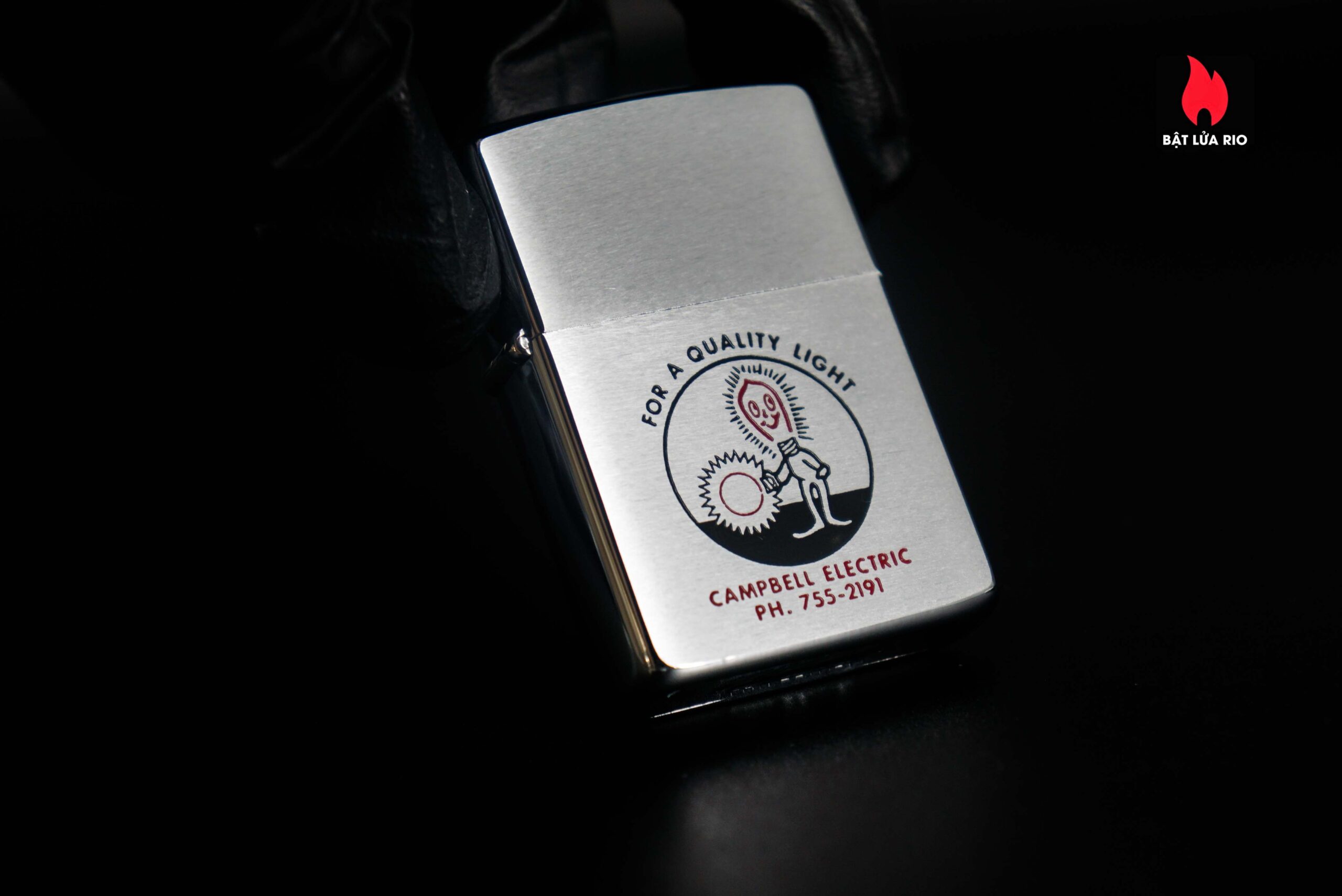 Zippo Xưa 1965 – Campbell Electric FOR A QUALITY LIGHT 13