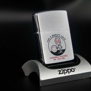 Zippo Xưa 1965 – Campbell Electric FOR A QUALITY LIGHT