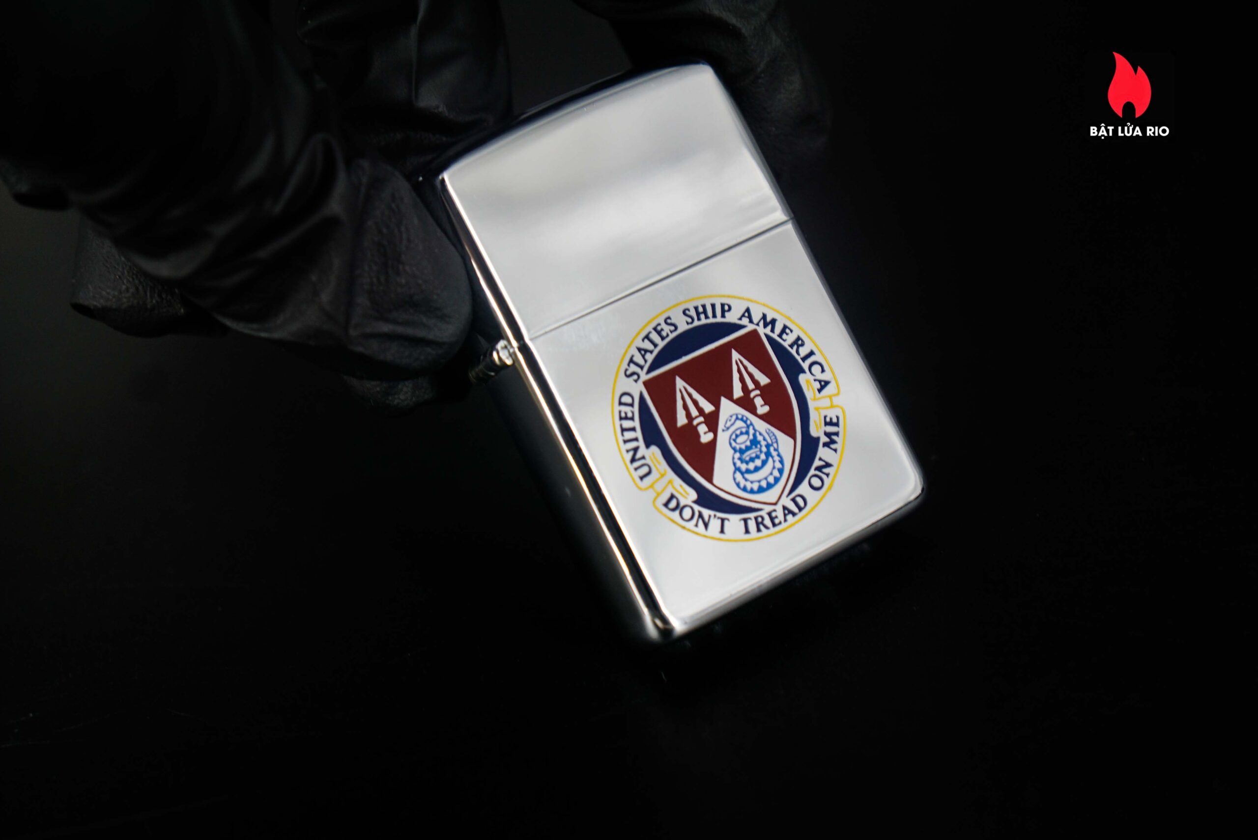 Zippo Xưa 1968 – United States Ship America – Don’t Tread On Me – USS America CVA 66 10
