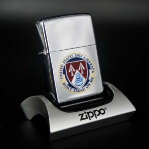 Zippo Xưa 1968 – United States Ship America – Don’t Tread On Me – USS America CVA 66