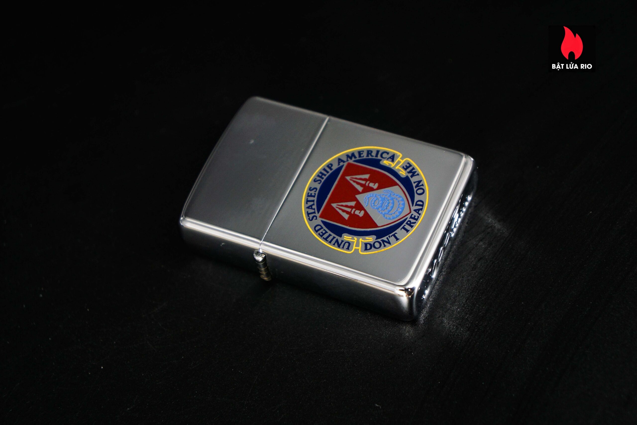 Zippo Xưa 1968 – United States Ship America – Don’t Tread On Me – USS America CVA 66 7