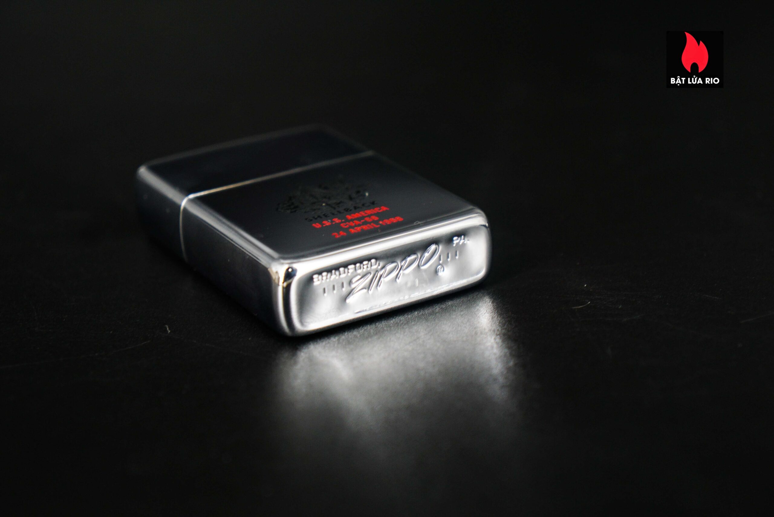 Zippo Xưa 1968 – United States Ship America – Don’t Tread On Me – USS America CVA 66 9