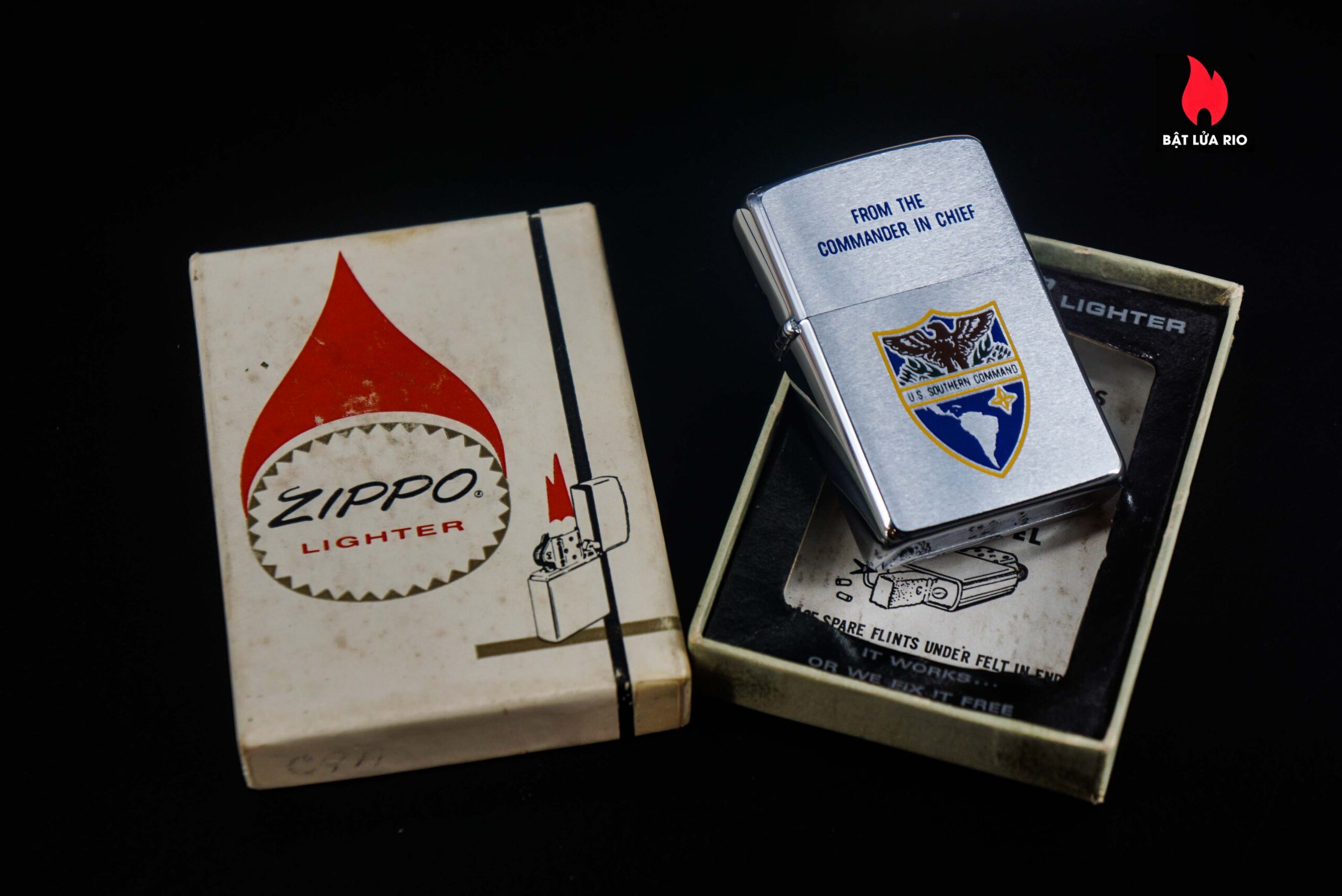 Zippo Xưa 1970 – U.S. Southern Command 1