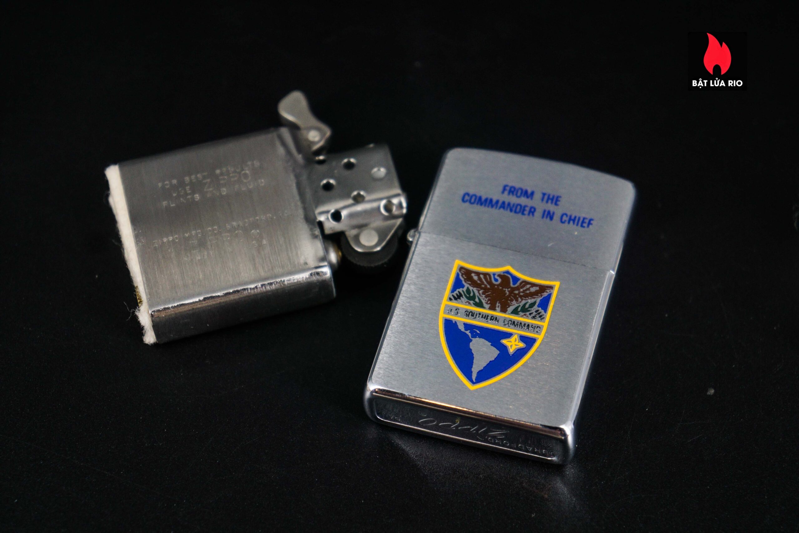 Zippo Xưa 1970 – U.S. Southern Command 8