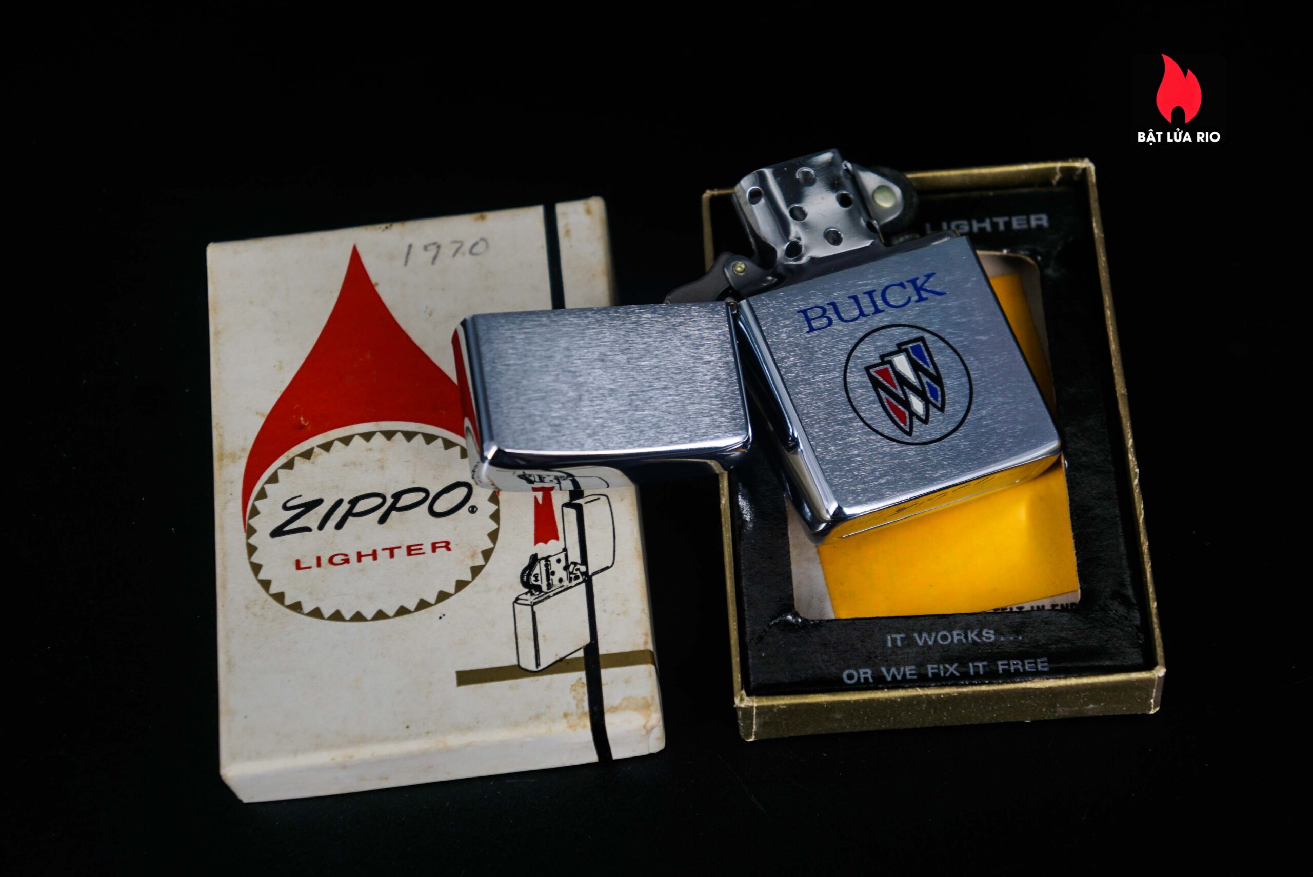 Zippo Xưa 1974 – Buick 33 Zippo Xưa 1974 – Buick 3