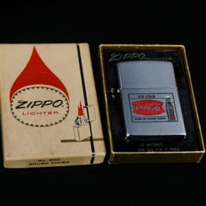 Zippo Xưa 1975 – Ice Cold Coca-Cola Sign Of Good Taste 1975 1