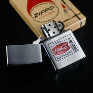 Zippo Xưa 1975 – Ice Cold Coca-Cola Sign Of Good Taste 1975 7
