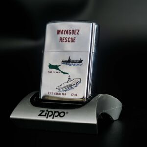 Zippo Xưa 1976 – Mayaguez Rescue – USS Coral Sea CV-43 8