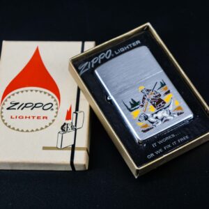Zippo Xưa 1977 – Hunter & Dog – Sport Serries 1