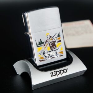 Zippo Xưa 1977 – Hunter & Dog – Sport Serries