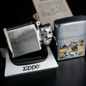 Zippo Xưa 1977 – Hunter & Dog – Sport Serries 7